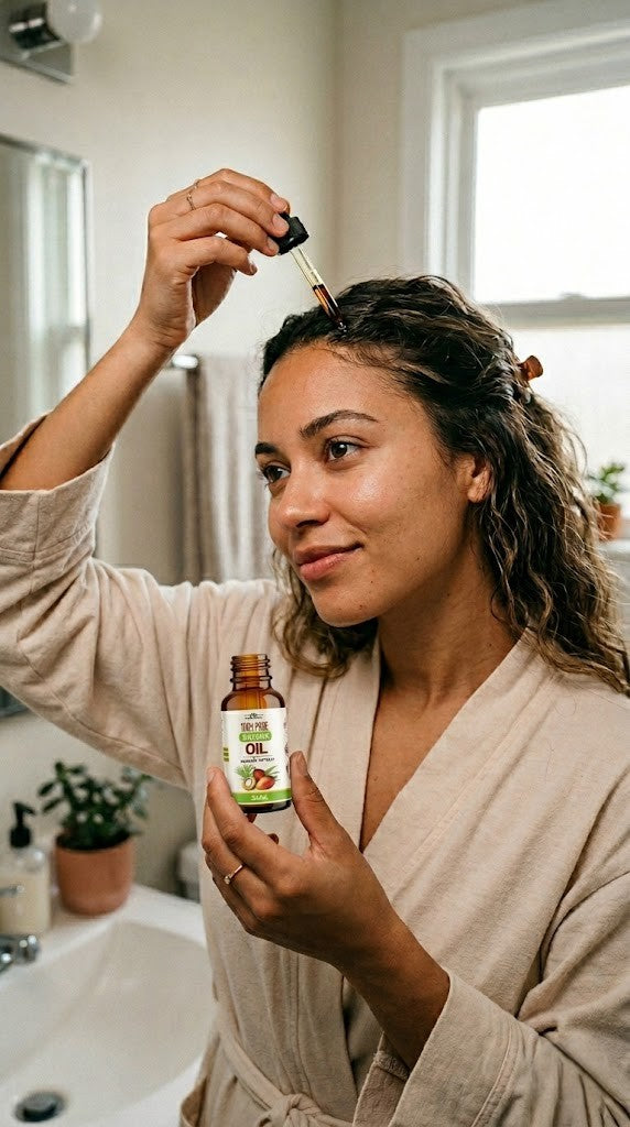 Aceite de Batana 100% Puro 30ml — Cabello Más Grueso y Sin Caída 🌿