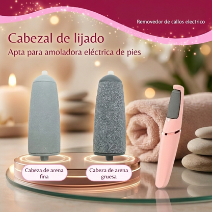 Removedor de Callos Eléctrico Recargable — Pies Suaves como Pedicura, en Casa