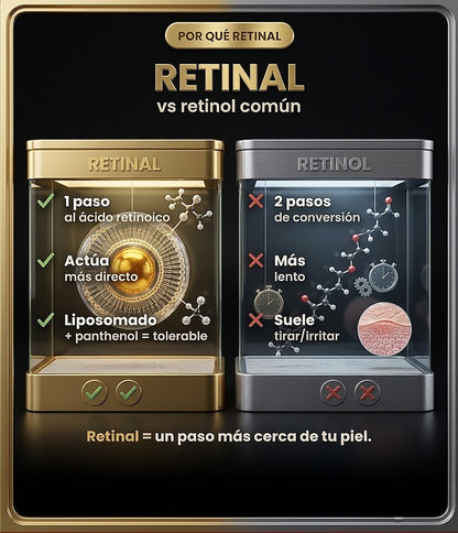 Retinal vs retinol