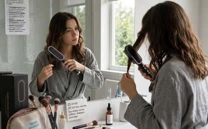 Cepillo Alisador de Iones 3en1 — Cabello Liso Profesional en Casa
