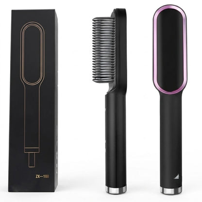 Cepillo Alisador de Iones 3en1 — Cabello Liso Profesional en Casa