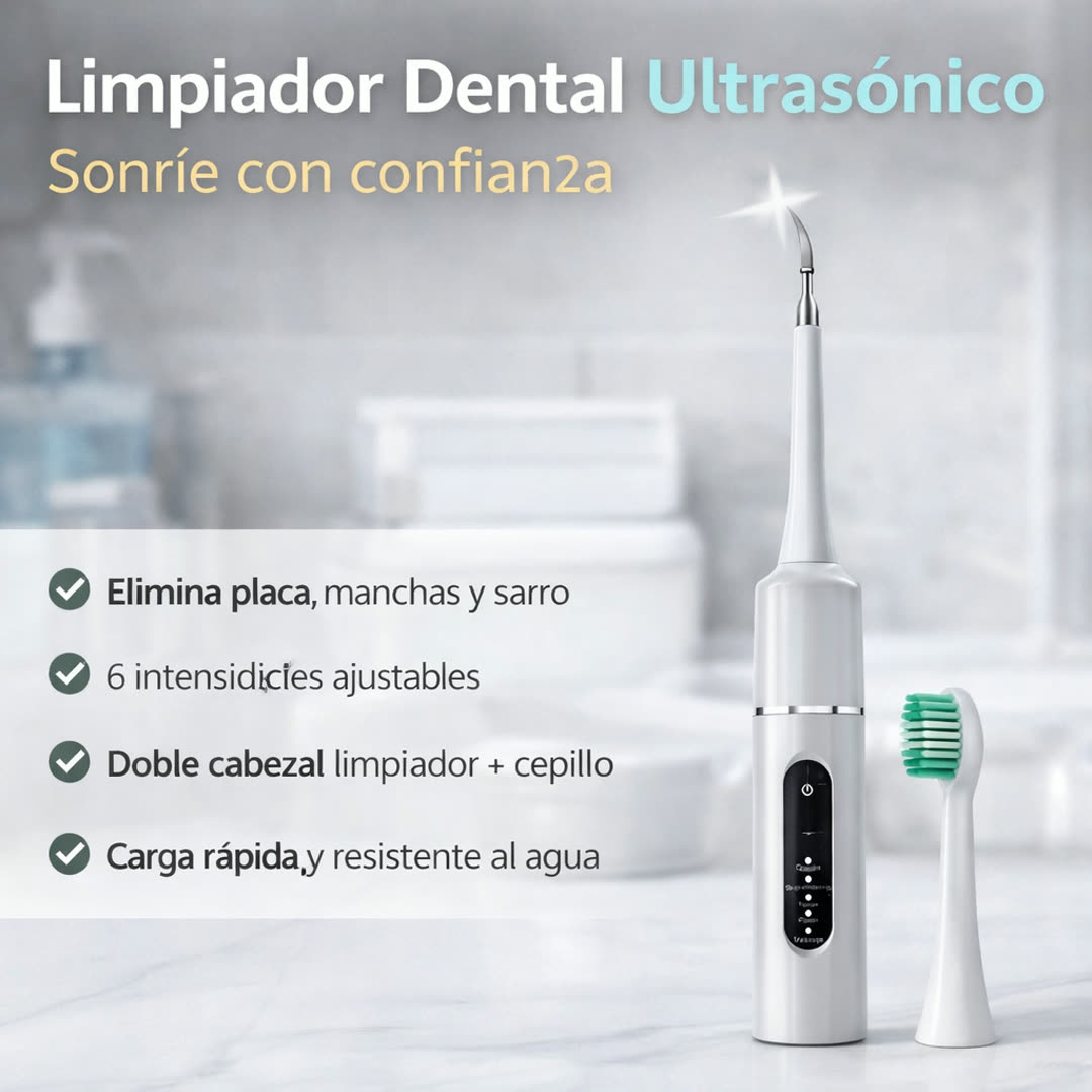 Limpiador dental ultrasonico dispositivo