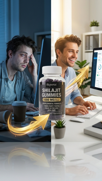 Shilajit Gomitas JAM - como te sentis en tu dia