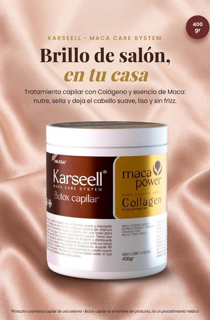 Karseell Botox Capilar brillo de salon en casa