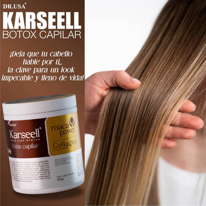 Karseell Botox Capilar pote abierto textura crema