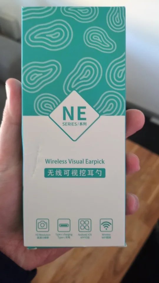 Caja real del producto recién entregada