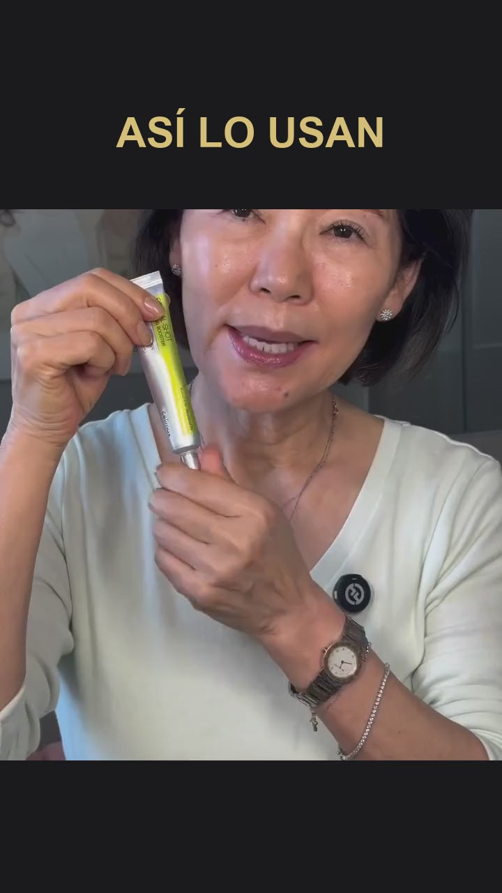 Asi lo usan: aplicacion del Retinal Shot en rostro y cuello