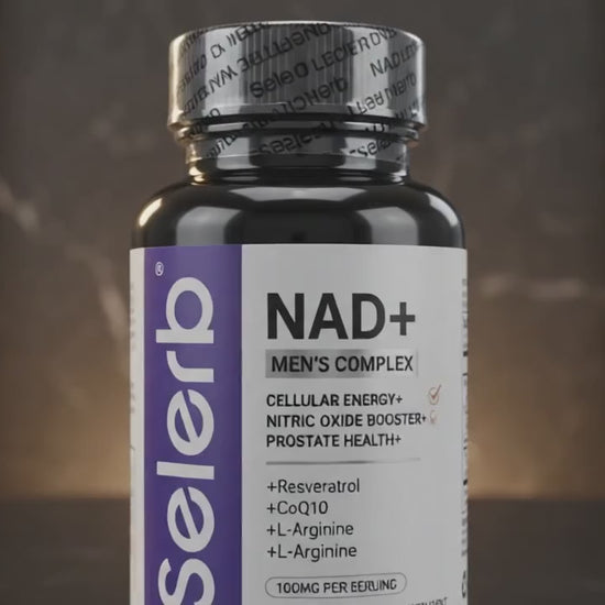 NAD+ Men's Complex demostracion del frasco