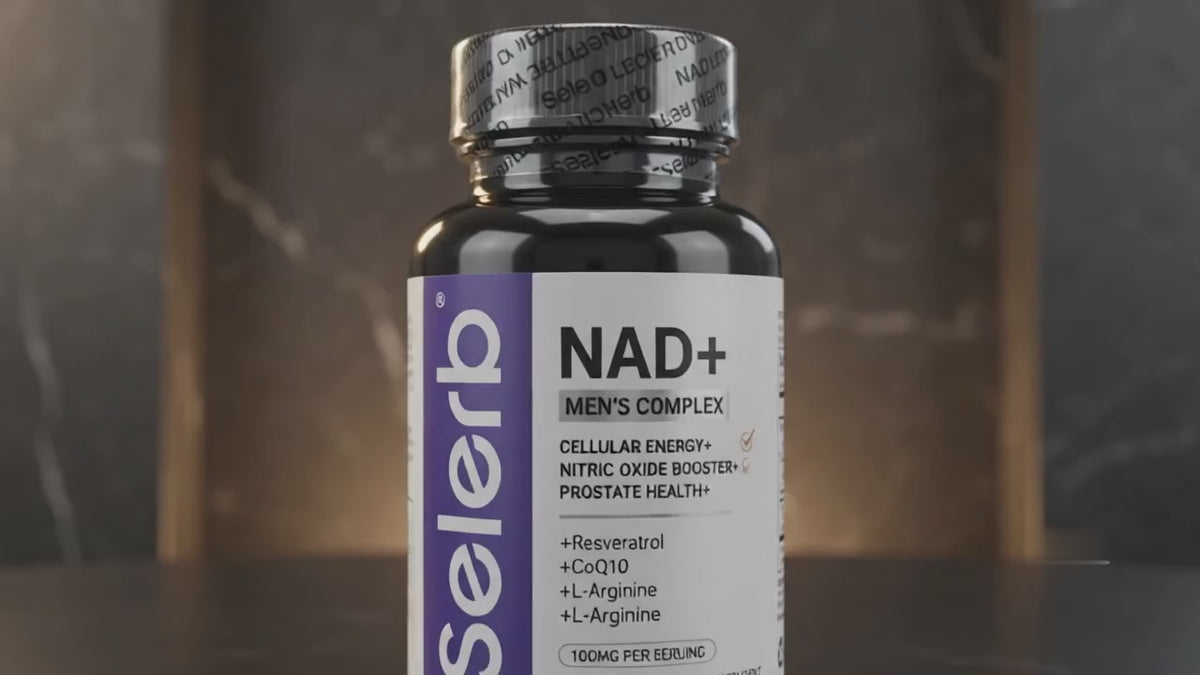 NAD+ Men's Complex demostracion del frasco