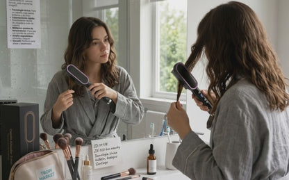 Cepillo Alisador de Iones 3en1 — Cabello Liso Profesional en Casa
