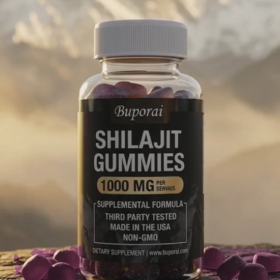 Shilajit Gomitas Premium del Himalaya - video de producto