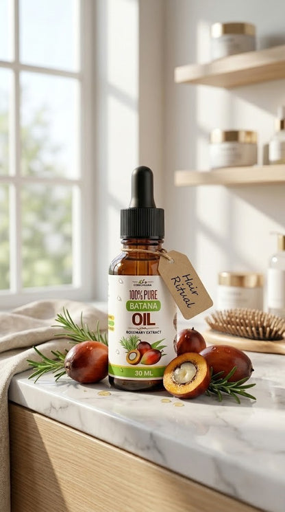 Aceite de Batana 100% Puro 30ml — Cabello Más Grueso y Sin Caída 🌿