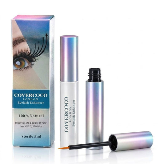Sérum COVERCOCO London Eyelash Enhancer 5ml — packaging holográfico