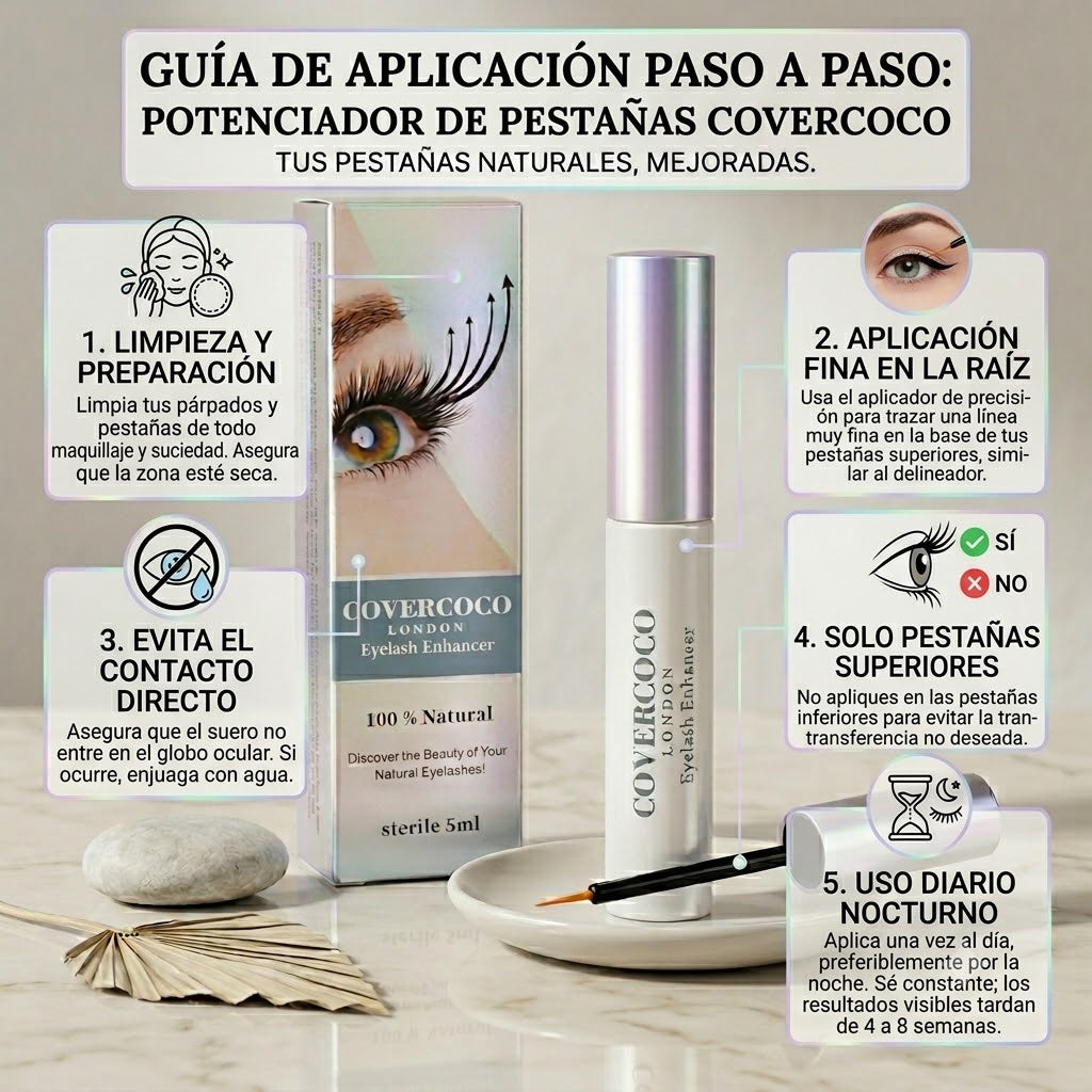 Modo de uso Sérum de Pestañas