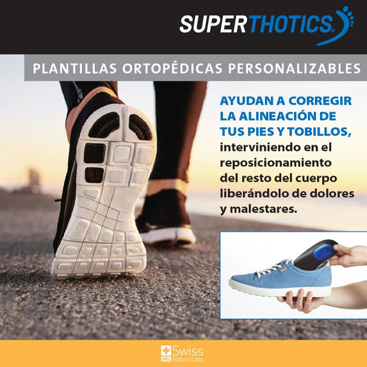 Plantillas Superthotics producto real vista superior