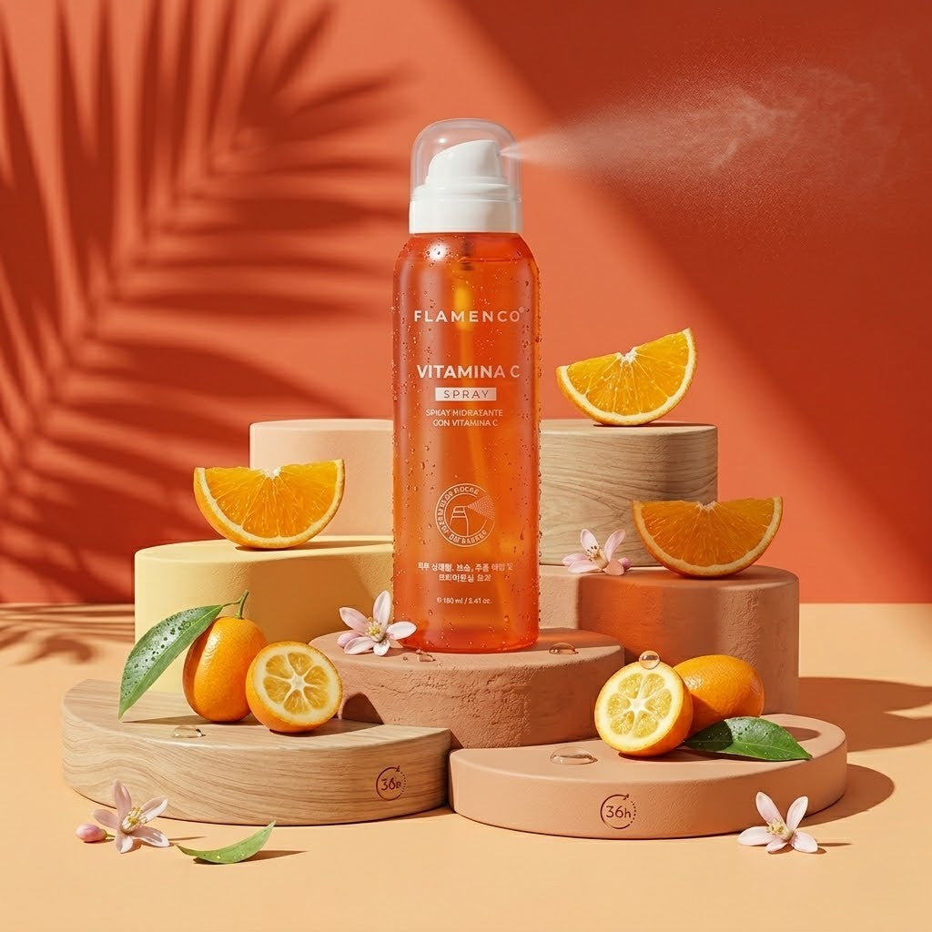 Spray Vitamina C Glow 160ml — Piel Radiante en 30 Días ✨