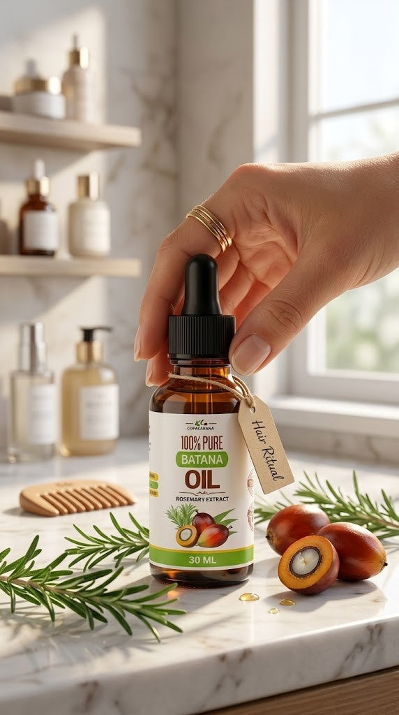 Aceite de Batana 100% Puro 30ml — Cabello Más Grueso y Sin Caída 🌿